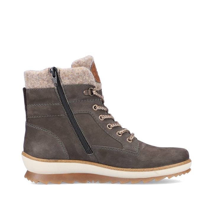Remonte Artikelnummer R8477-46 remonte Damen Schnürstiefel asphaltgrau Letzte 3 Tage