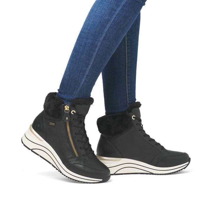 Remonte Artikelnummer D0T77-02 remonte Damen Schnürstiefel asphaltschwarz JETZT KAUFEN