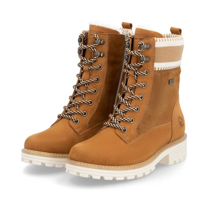 Remonte Artikelnummer D0W77-22 remonte Damen Schnürstiefel kupfer Letzte 2 Tage