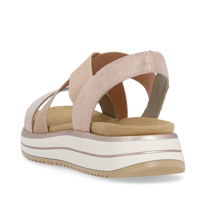 Remonte Artikelnummer D1J50-31 remonte Damen Riemchensandalen altrosa Nur für heute