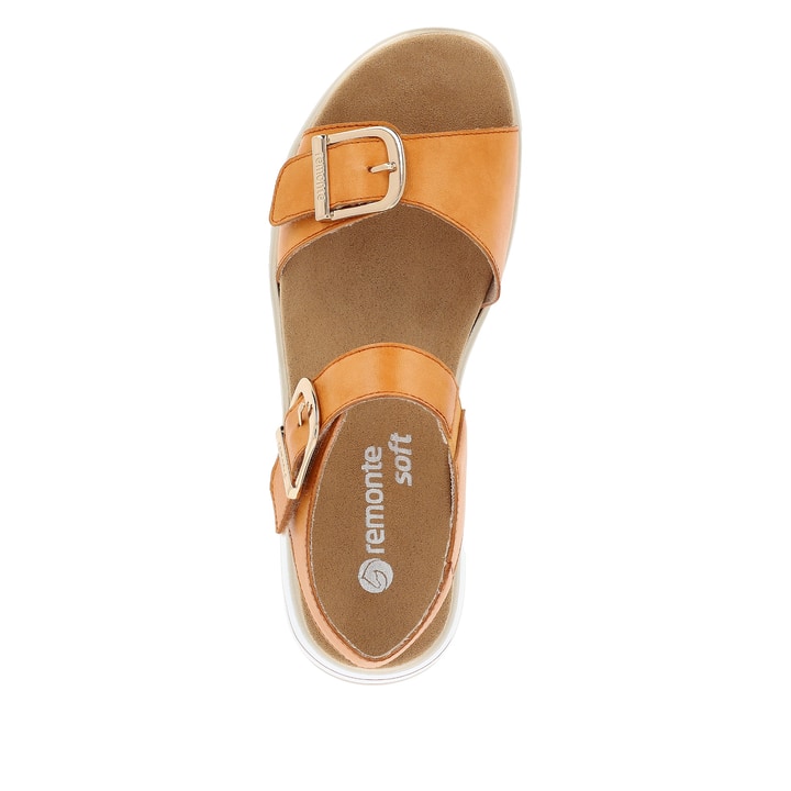 Remonte Artikelnummer D1J51-38 remonte Damen Riemchensandalen safranorange Sonderangebot der Fabrik
