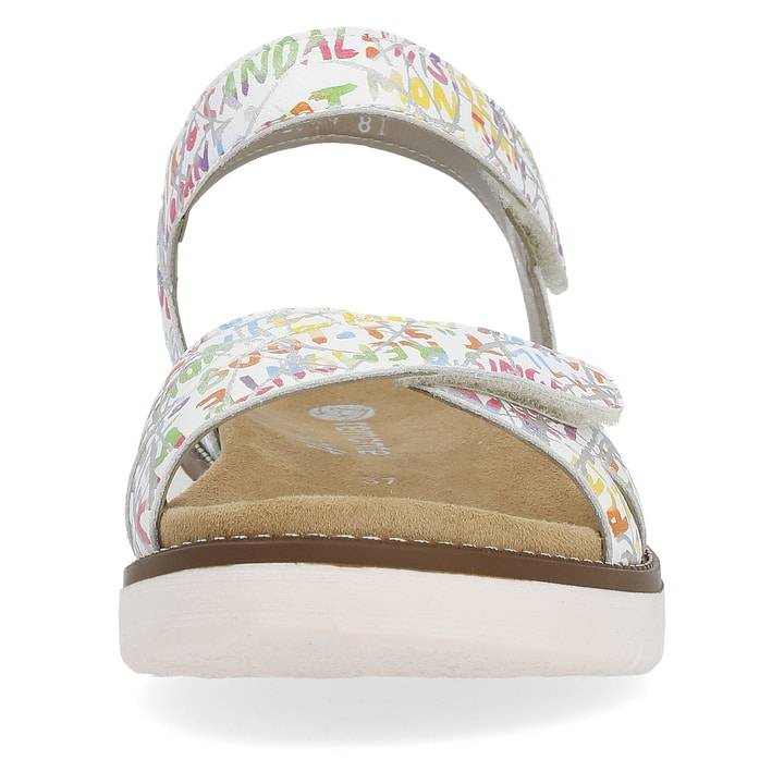 Remonte Artikelnummer D2049-81 remonte Damen Riemchensandalen multicolored-weiß Discount Store für neue Produkte