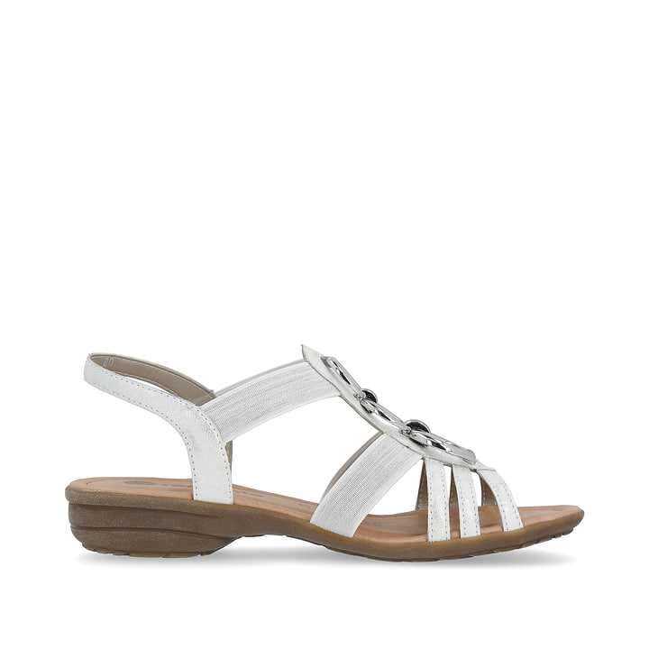 Remonte Artikelnummer R3605-80 remonte Damen Riemchensandalen blütenweiß-silber Super Rabatt