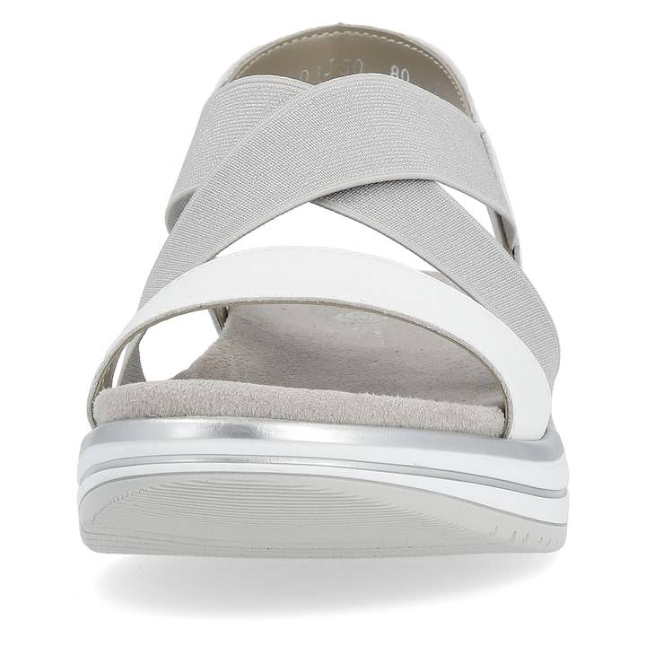 Remonte Artikelnummer D1J50-80 remonte Damen Riemchensandalen graphitgrau-reinweiß Riesige Rabatte