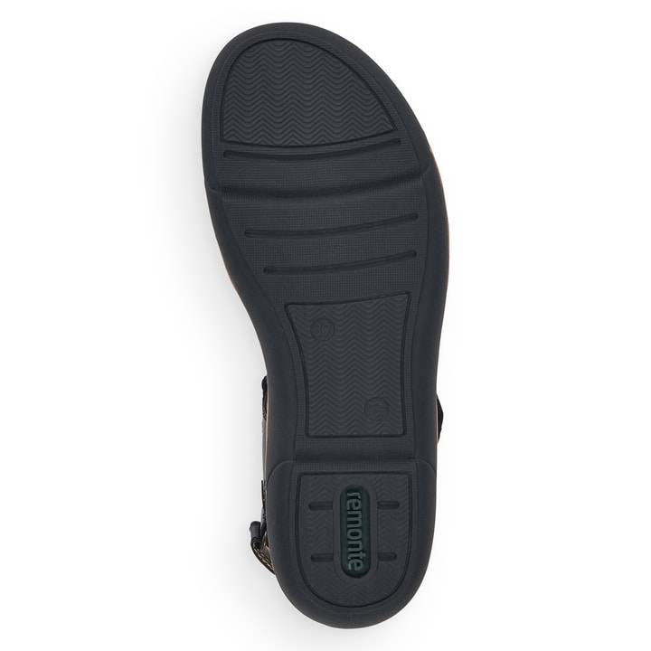 Remonte Artikelnummer R6850-01 remonte Damen Riemchensandalen tiefschwarz 50% Rabatt mit kostenlosem Versand