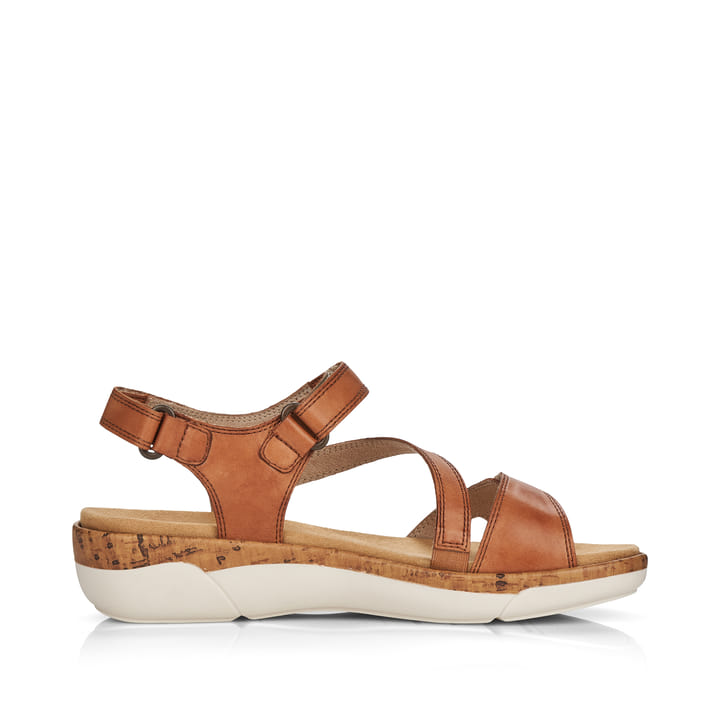 Remonte Artikelnummer R6850-22 remonte Damen Riemchensandalen karamellbraun Im Verkauf