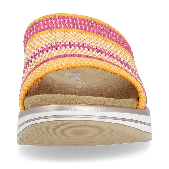 Remonte Artikelnummer D1J54-68 remonte Damen Pantoletten pink-mangogelb Fabrikpreis