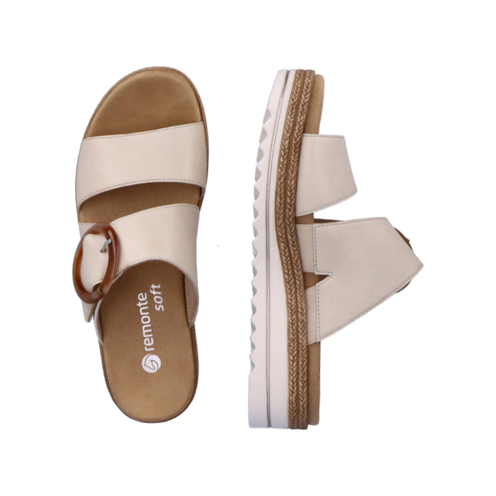 Remonte Artikelnummer D0Q51-80 remonte Damen Pantoletten vanillebeige Sonderangebot