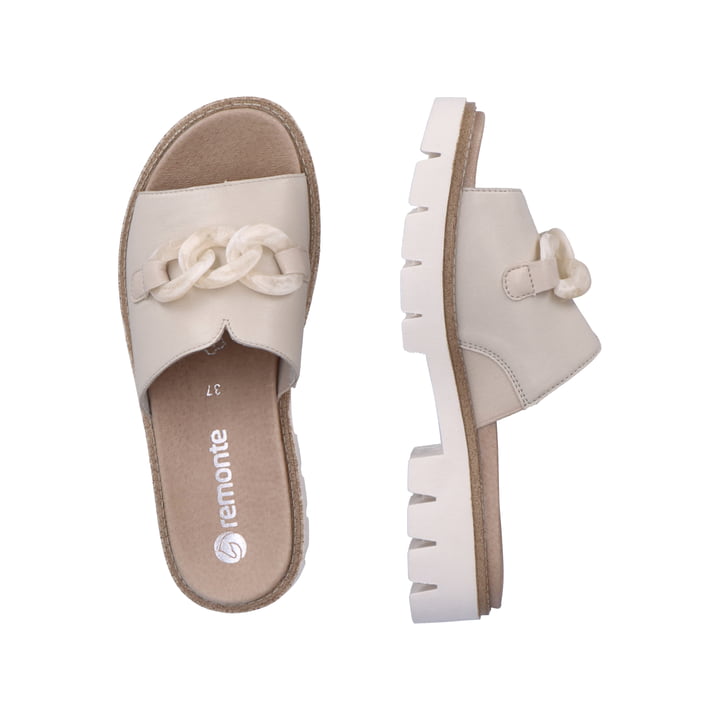 Remonte Artikelnummer D7952-60 remonte Damen Pantoletten cremebeige Versandkostenfrei