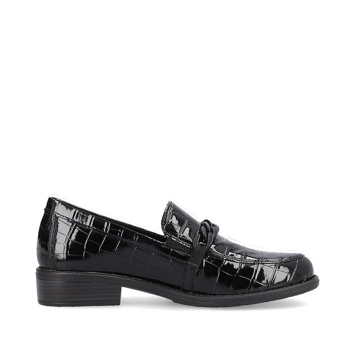 Remonte Artikelnummer D0F03-02 remonte Damen Loafers glanzschwarz Weihnachtsangebot