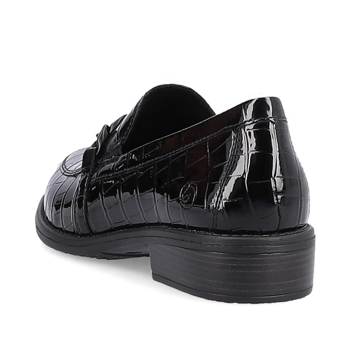 Remonte Artikelnummer D0F03-02 remonte Damen Loafers glanzschwarz Weihnachtsangebot