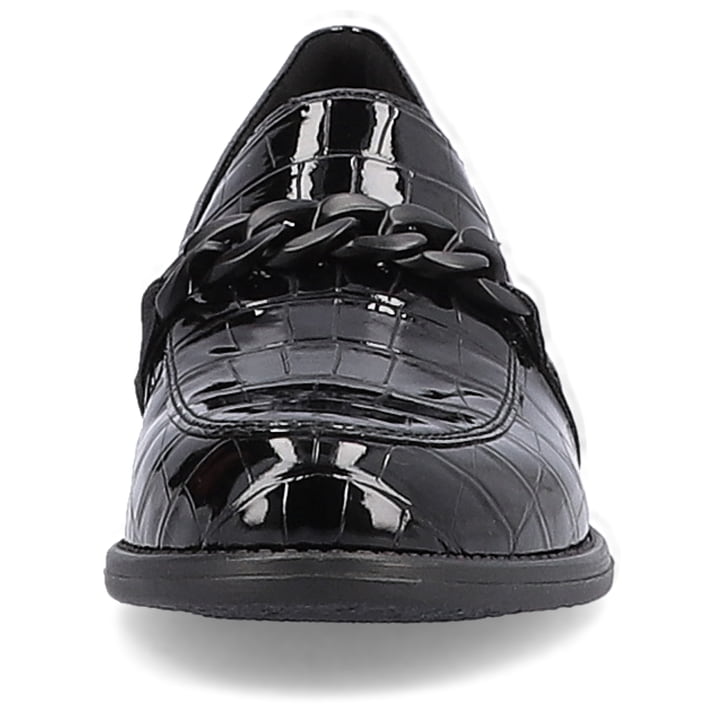 Remonte Artikelnummer D0F03-02 remonte Damen Loafers glanzschwarz Weihnachtsangebot