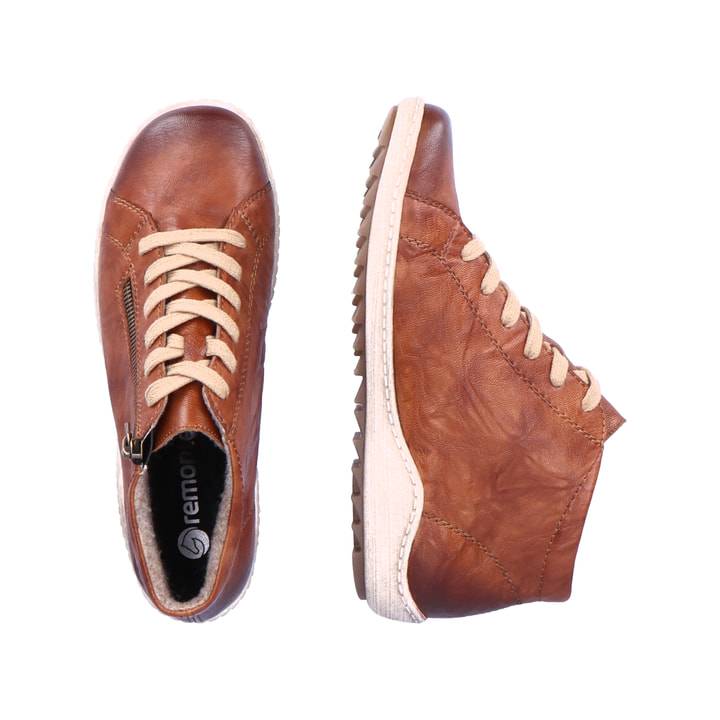 Remonte Artikelnummer R1470-22 remonte Damen Schnürschuhe karamellbraun Top Angebot