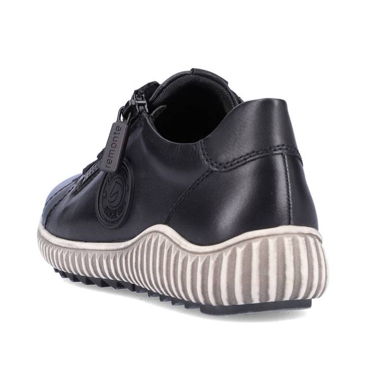 Remonte Artikelnummer R8201-01 remonte Damen Schnürschuhe asphaltschwarz Online Outlet