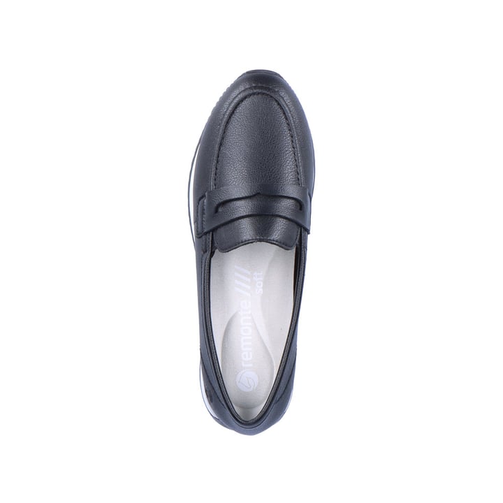 Remonte Artikelnummer D0H04-00 remonte Damen Loafers asphaltschwarz Neuheiten