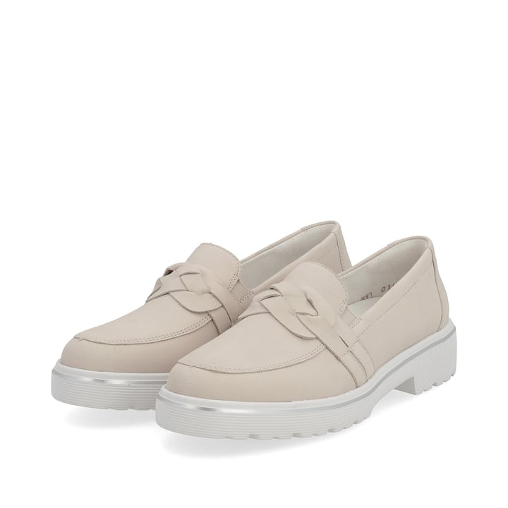 Remonte Artikelnummer D1H01-40 remonte Damen Loafers beigegrau