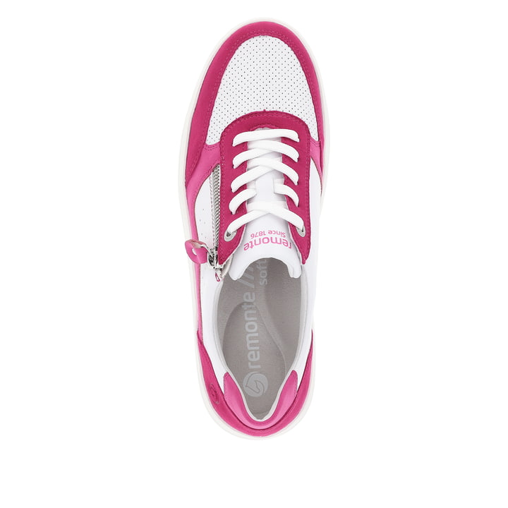 Remonte Artikelnummer D1C00-81 remonte Damen Sneaker fuchsia-schneeweiß Letzter Tag