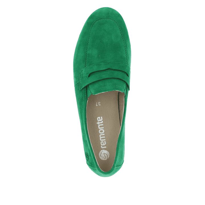 Remonte Artikelnummer D0K02-52 remonte Damen Loafers smaragdgrün Discount Store für neue Produkte
