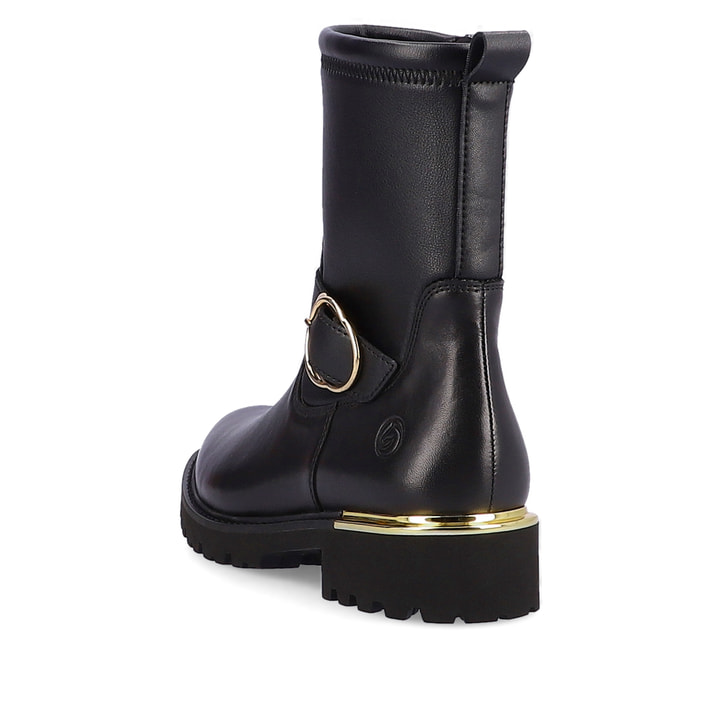 Remonte Artikelnummer D8666-01 remonte Damen Biker Boots nachtschwarz Riesige Rabatte