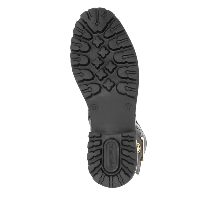 Remonte Artikelnummer D8683-00 remonte Damen Schnürstiefel lackschwarz Auslauf