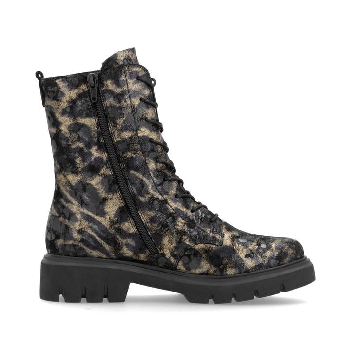 Remonte Artikelnummer D1W72-03 remonte Damen Schnürstiefel tiefschwarz-holzbraun Verkauf