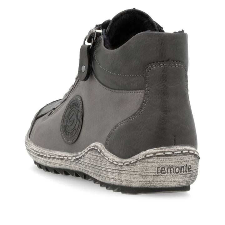 Remonte Artikelnummer R1477-42 remonte Damen Schnürschuhe mondgrau Günstig kaufen