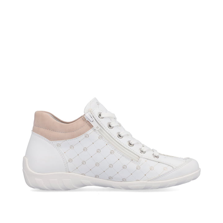 Remonte Artikelnummer R3496-80 remonte Damen Schnürschuhe reinweiß-altrosa Begrenztes Angebot