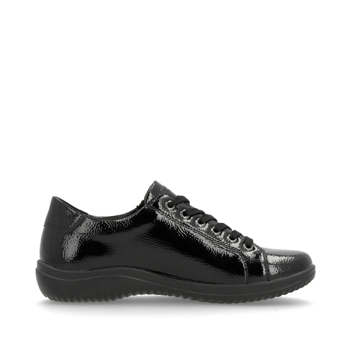 Remonte Artikelnummer D1E03-01 remonte Damen Schnürschuhe glanzschwarz Weihnachtsangebot