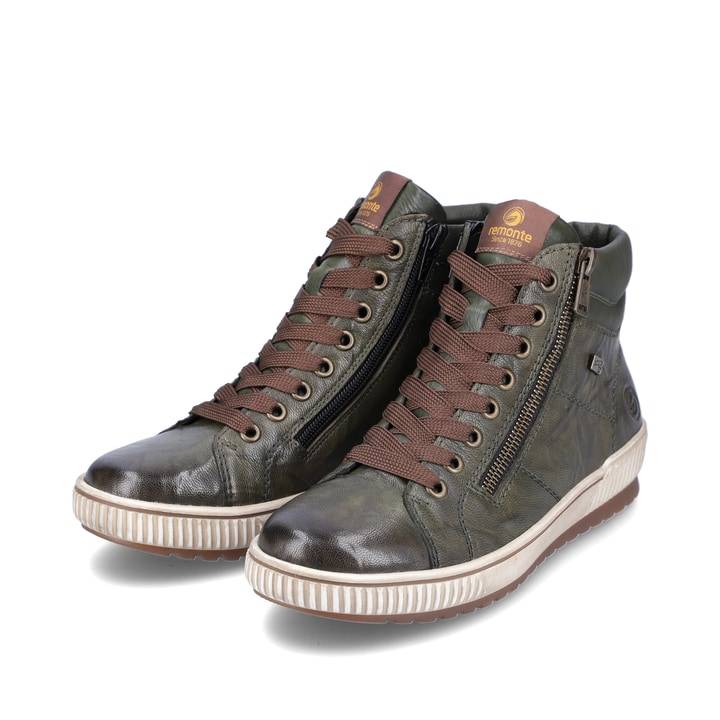 Remonte Artikelnummer D0772-52 remonte Damen Schnürschuhe waldgrün