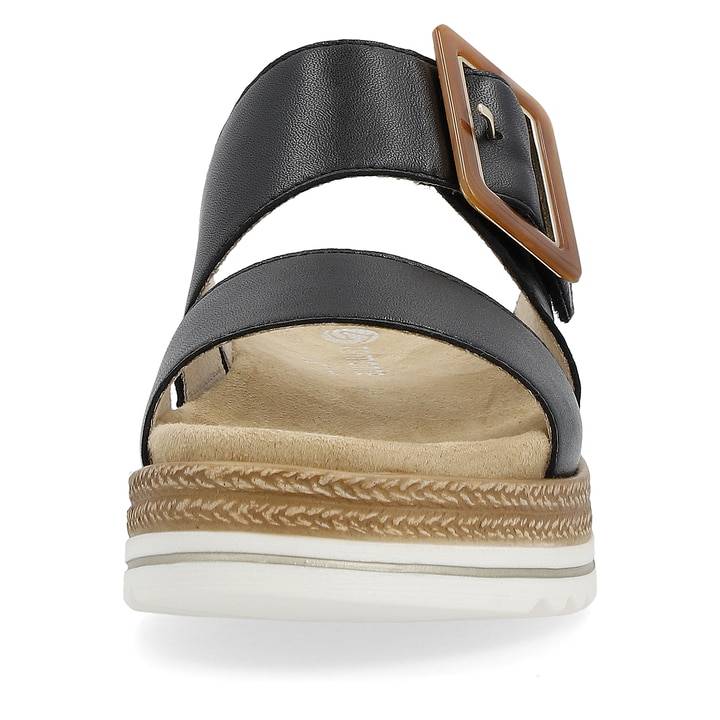 Remonte Artikelnummer D0Q57-00 remonte Damen Pantoletten asphaltschwarz Online Outlet