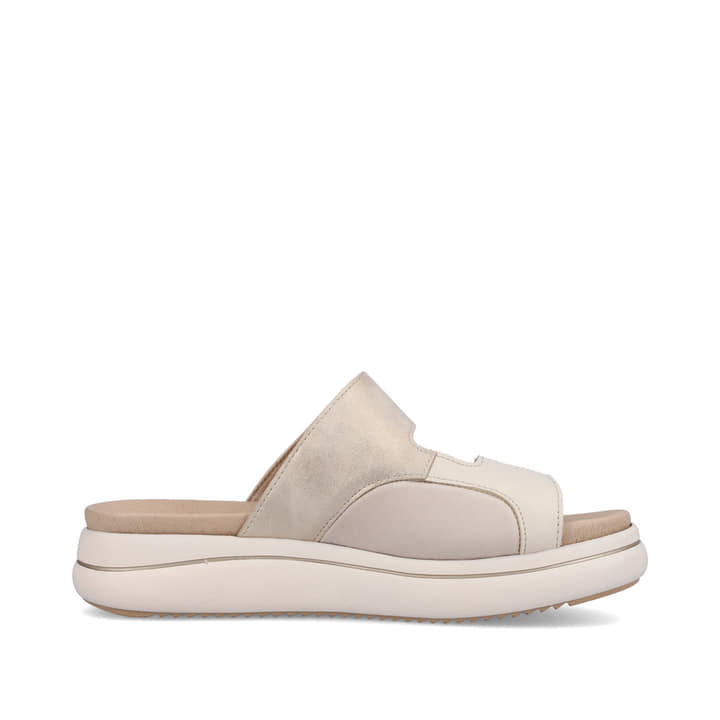 Remonte Artikelnummer D0L53-60 remonte Damen Pantoletten beige-metallic Neuheiten