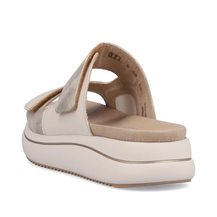 Remonte Artikelnummer D0L53-60 remonte Damen Pantoletten beige-metallic Neuheiten
