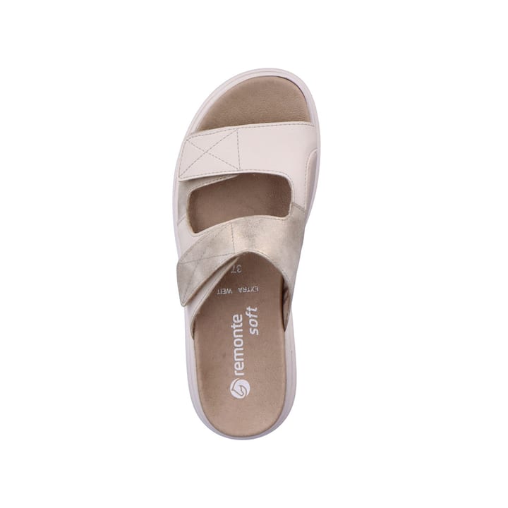 Remonte Artikelnummer D0L53-60 remonte Damen Pantoletten beige-metallic Neuheiten