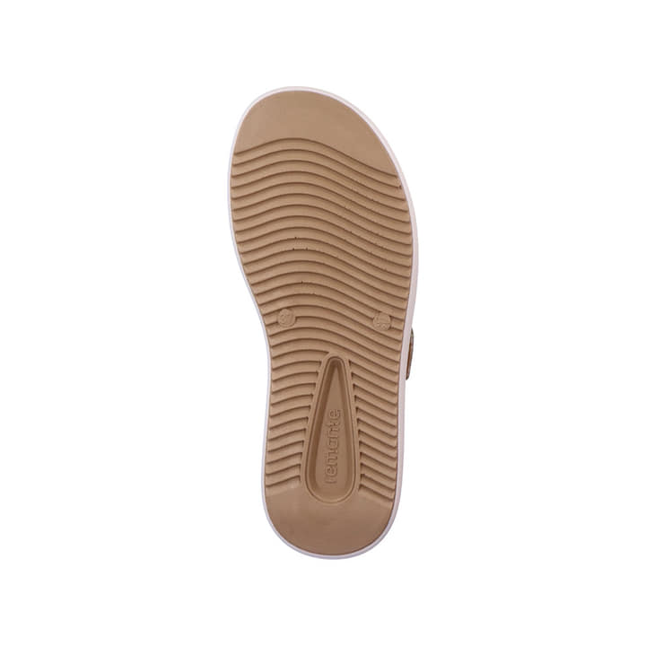 Remonte Artikelnummer D0L53-60 remonte Damen Pantoletten beige-metallic Neuheiten