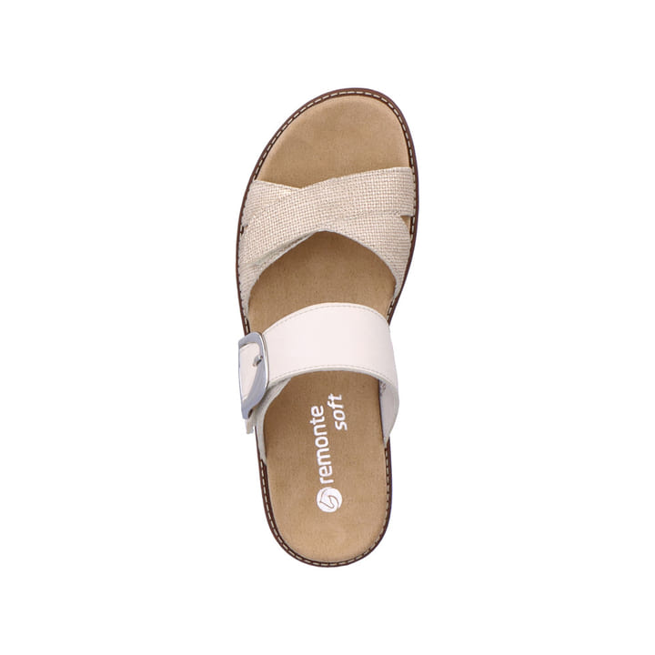 Remonte Artikelnummer D2048-60 remonte Damen Pantoletten beige-metallic Letzte 3 Tage