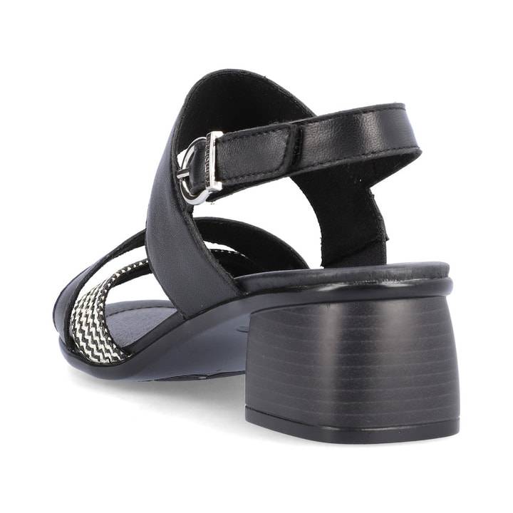 Remonte Artikelnummer R8767-00 remonte Damen Riemchensandaletten glanzschwarz Kostenloser Versand