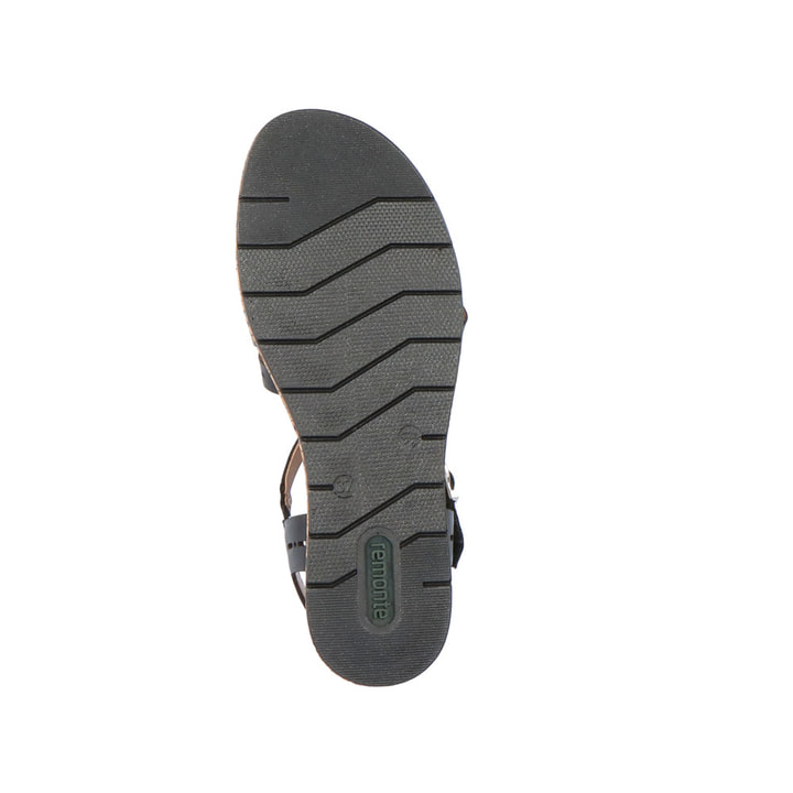 Remonte Artikelnummer D3063-00 remonte Damen Keilsandaletten asphaltschwarz Günstig kaufen