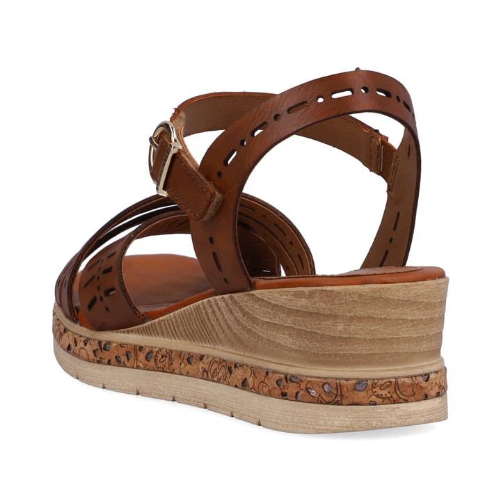 Remonte Artikelnummer D3063-24 remonte Damen Keilsandaletten nussbraun Online Shopping
