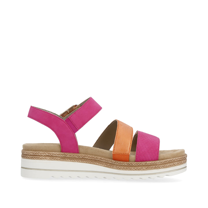 Remonte Artikelnummer D0Q55-31 remonte Damen Riemchensandalen magenta-rostorange Black Friday