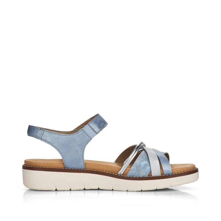 Remonte Artikelnummer D2058-12 remonte Damen Riemchensandalen himmelblau Weihnachtsangebot