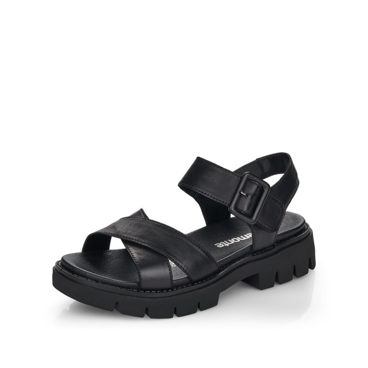 Remonte Artikelnummer D7950-00 remonte Damen Riemchensandalen mattschwarz Osterangebot