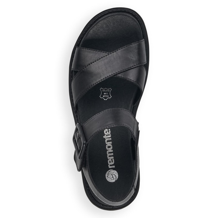 Remonte Artikelnummer D7950-00 remonte Damen Riemchensandalen mattschwarz Osterangebot