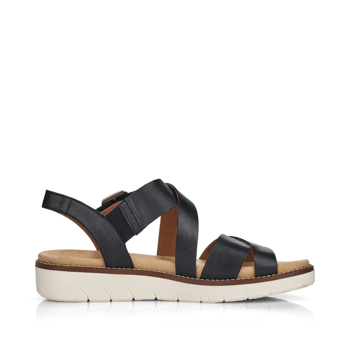 Remonte Artikelnummer D2060-01 remonte Damen Riemchensandalen tiefschwarz Muttertagsangebot