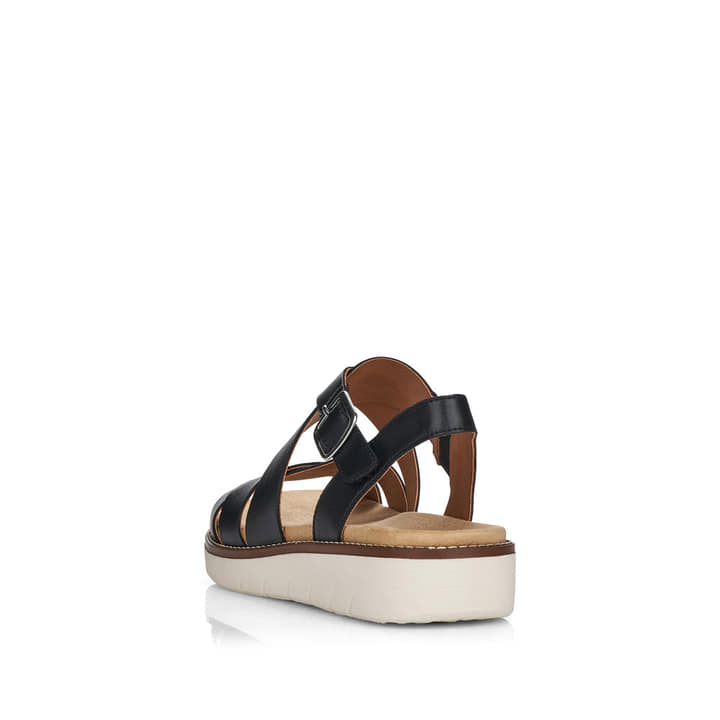 Remonte Artikelnummer D2060-01 remonte Damen Riemchensandalen tiefschwarz Muttertagsangebot