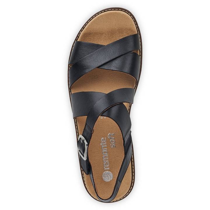Remonte Artikelnummer D2060-01 remonte Damen Riemchensandalen tiefschwarz Muttertagsangebot