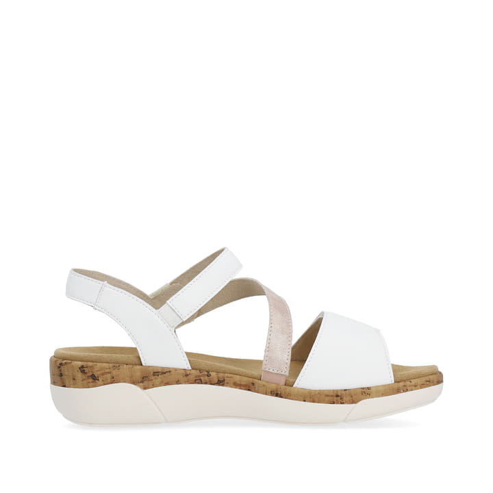 Remonte Artikelnummer R6860-80 remonte Damen Riemchensandalen sternenweiß-metallicrosé Neueste Mode