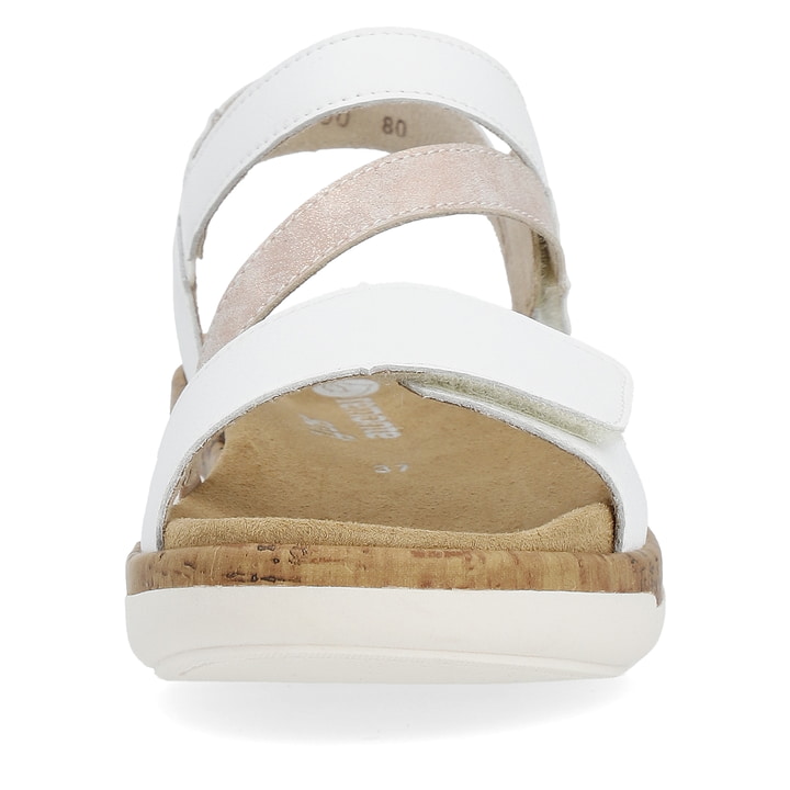 Remonte Artikelnummer R6860-80 remonte Damen Riemchensandalen sternenweiß-metallicrosé Neueste Mode