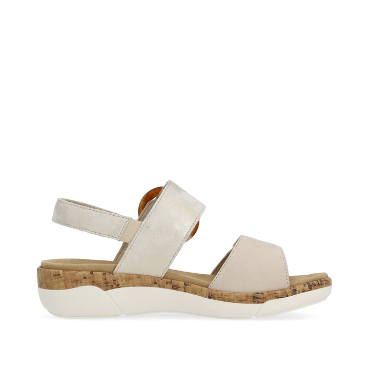 Remonte Artikelnummer R6853-61 remonte Damen Riemchensandalen lehmbeige-altweiß Exklusive Angebote