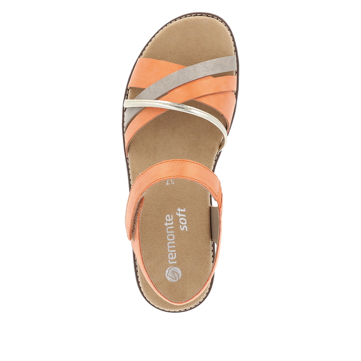 Remonte Artikelnummer D2058-38 remonte Damen Riemchensandalen glutorange Neuheiten
