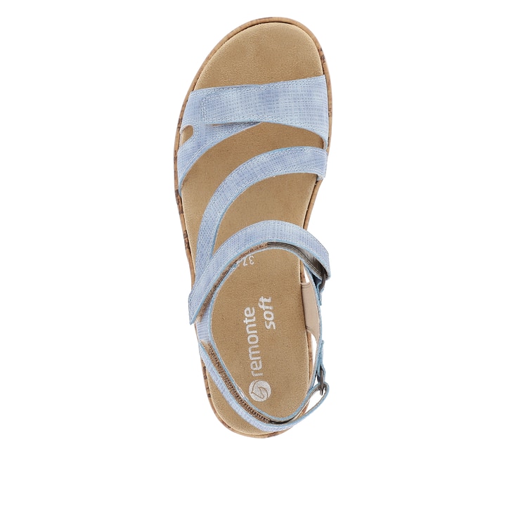 Remonte Artikelnummer R6850-15 remonte Damen Riemchensandalen eisblau Saisonale Angebote